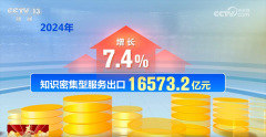 <b>初次冲破1万亿美元 立异高！数字清点2024年我国</b>